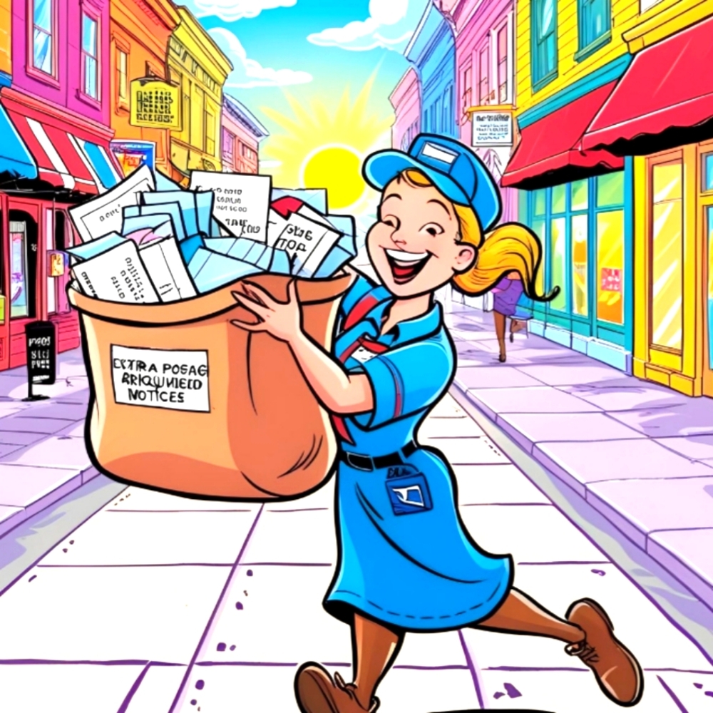 Extra Postage Required